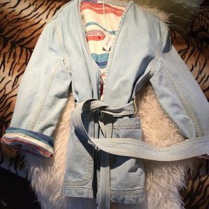 Host Pick!NEW! Overlover boho denim jacket